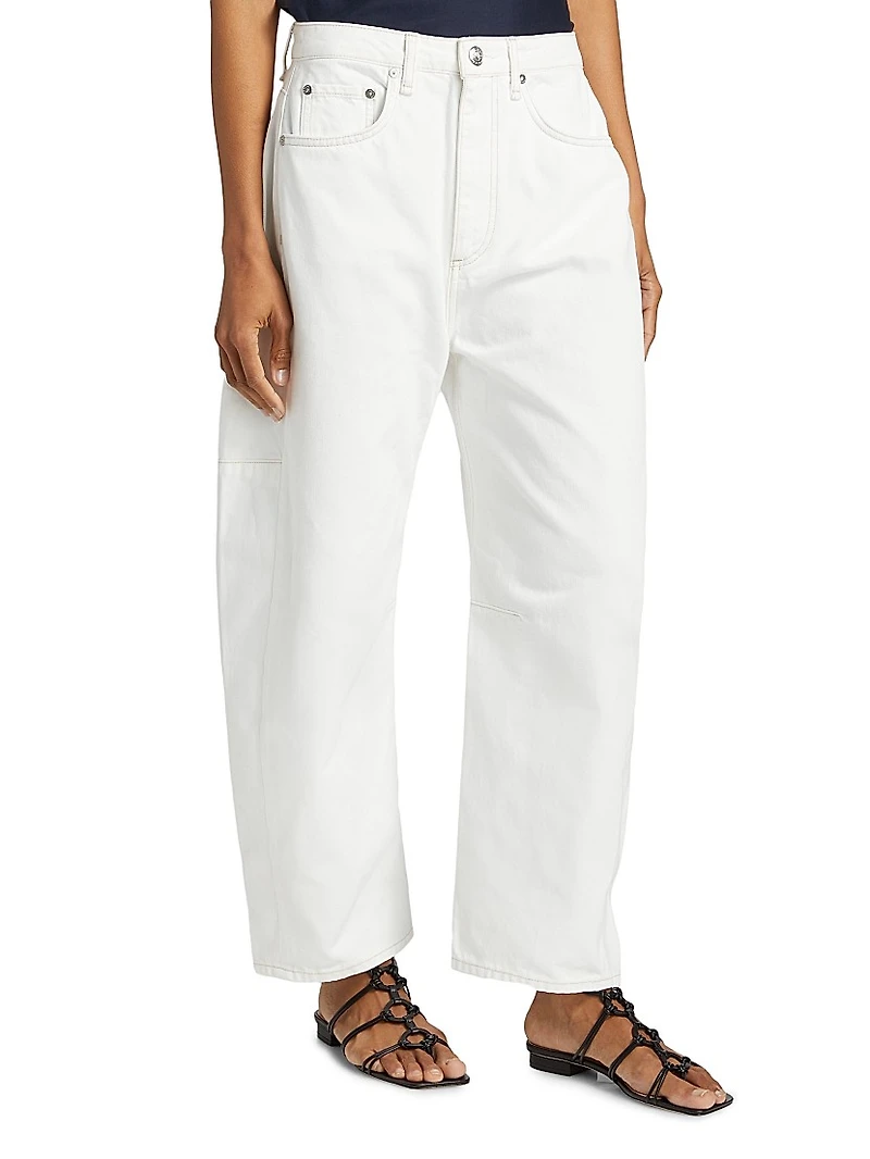 Charlie High-Rise Barrel-Leg Jeans