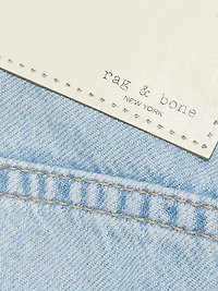 Logan Featherweight Mid-Rise Wide-Leg Jeans