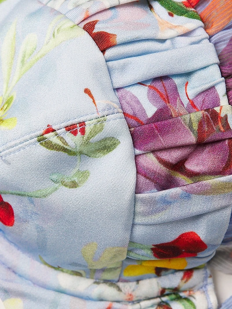 Lily Flower Underwire Bikini Top