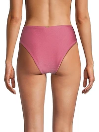 Seashell High-Waist Bikini Bottom