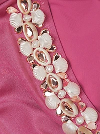 Seashell High-Waist Bikini Bottom