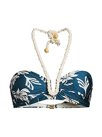 Artichoke Halterneck Bikini Top