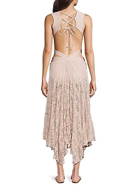 Seashell Plunge Beach Dress