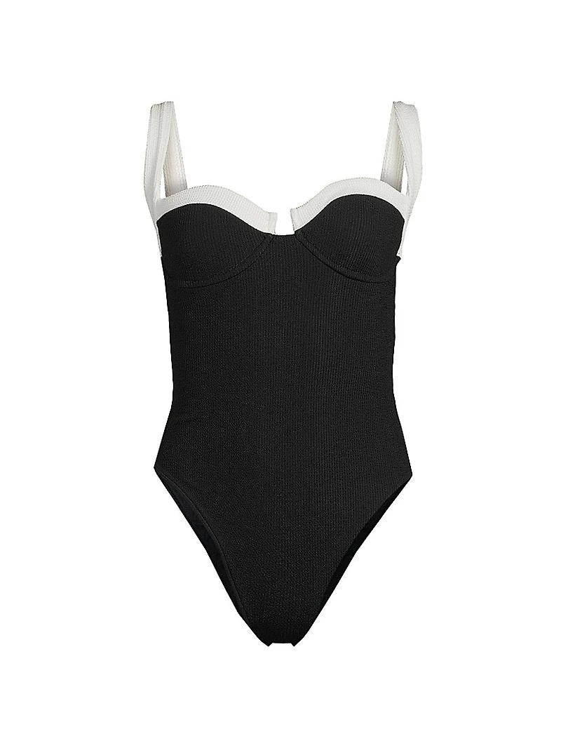 Merian Knit One-Piece Swimsuit