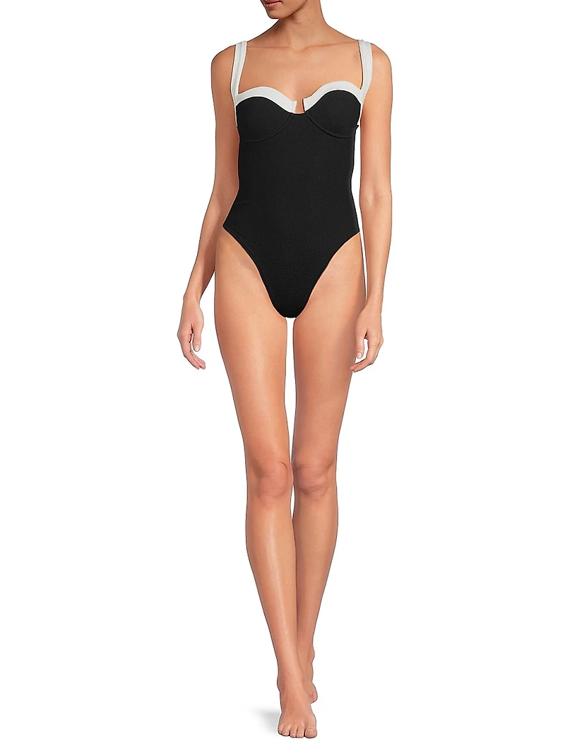 Merian Knit One-Piece Swimsuit