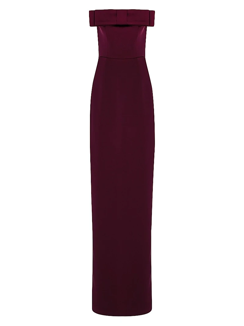 Sisu Bow Strapless Gown