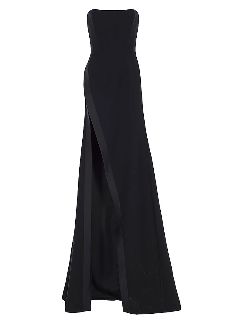 Nefertiti Strapless A-Line Gown