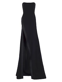 Nefertiti Strapless A-Line Gown