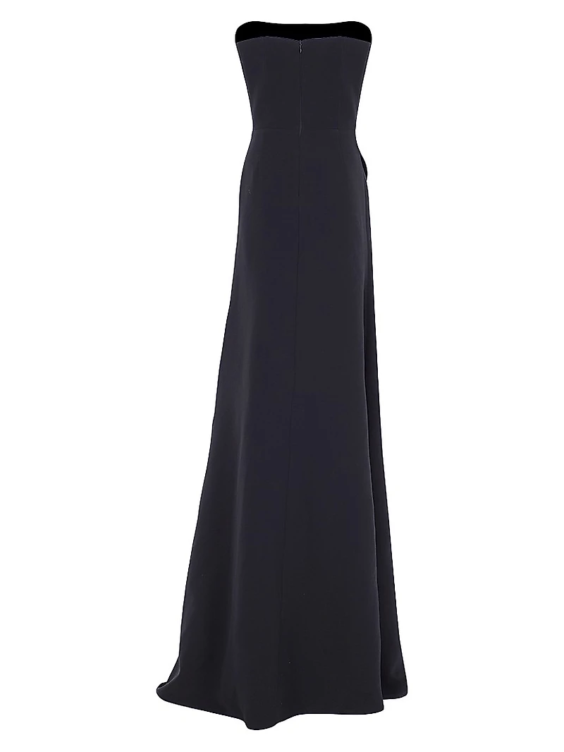 Nefertiti Strapless A-Line Gown