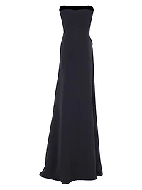 Nefertiti Strapless A-Line Gown