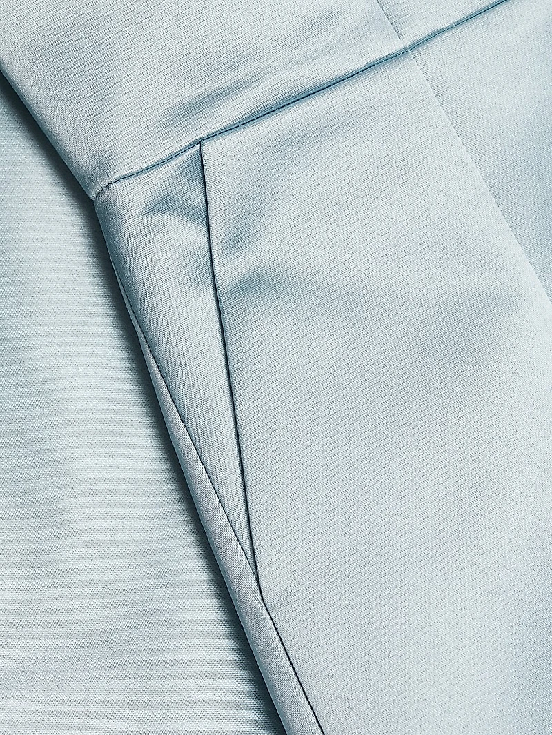 Rhea Satin Strapless Column Gown