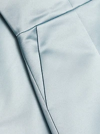 Rhea Satin Strapless Column Gown