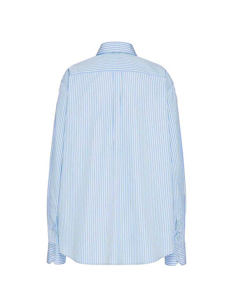 Classic Stripe Poplin Shirt