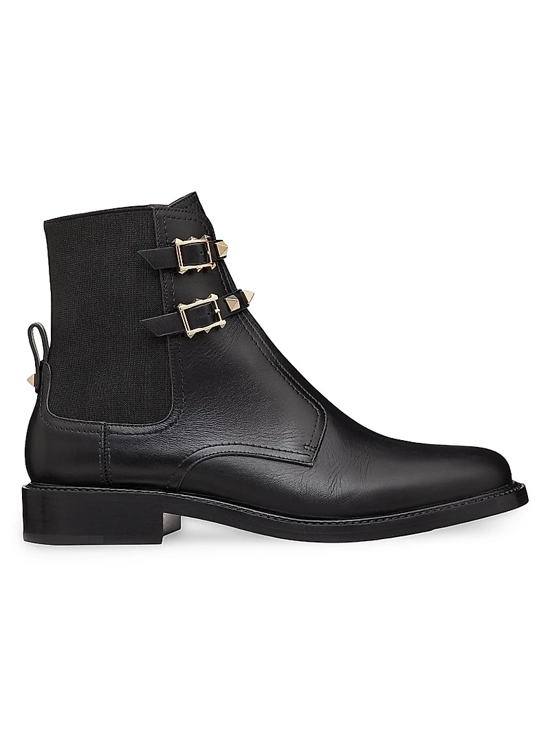 Rockstud 20MM Calfskin Ankle Boots