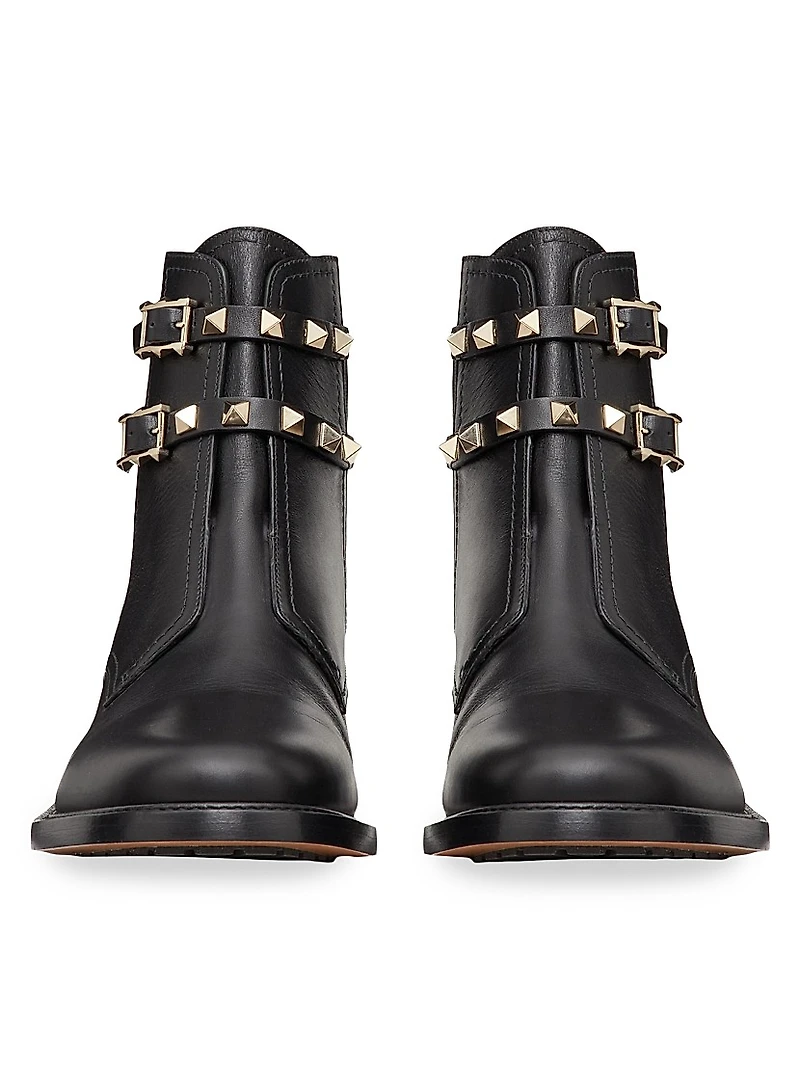 Rockstud 20MM Calfskin Ankle Boots
