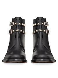 Rockstud 20MM Calfskin Ankle Boots