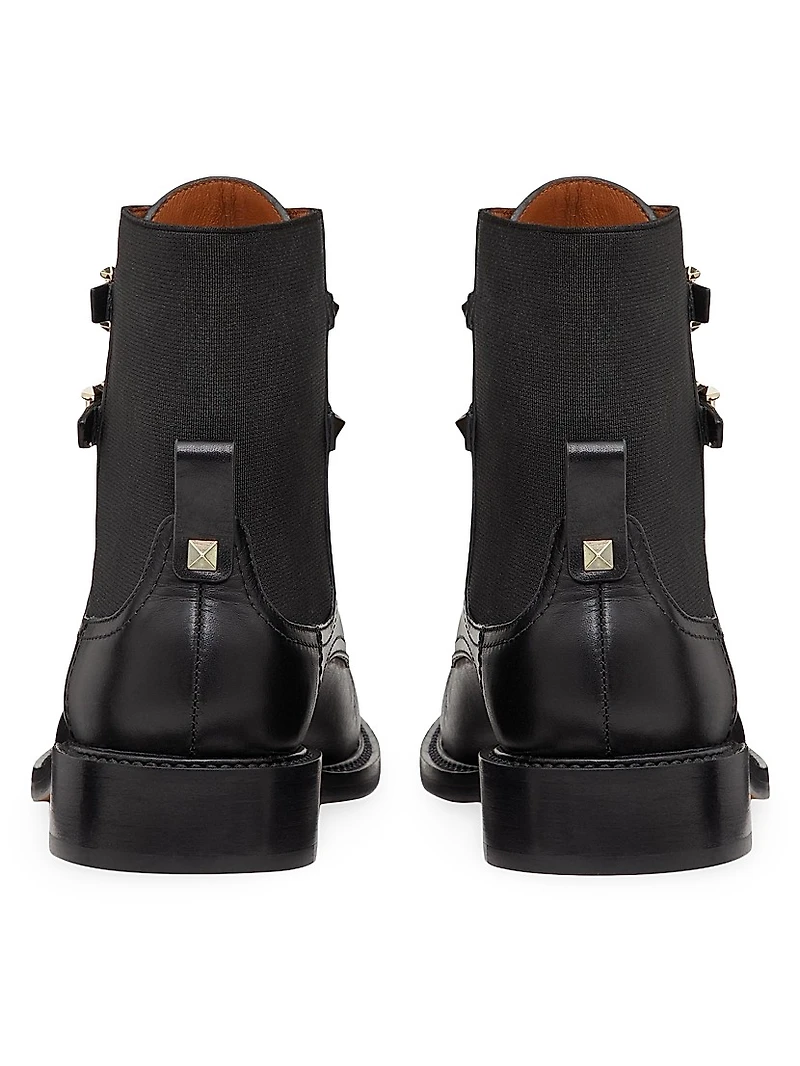 Rockstud 20MM Calfskin Ankle Boots