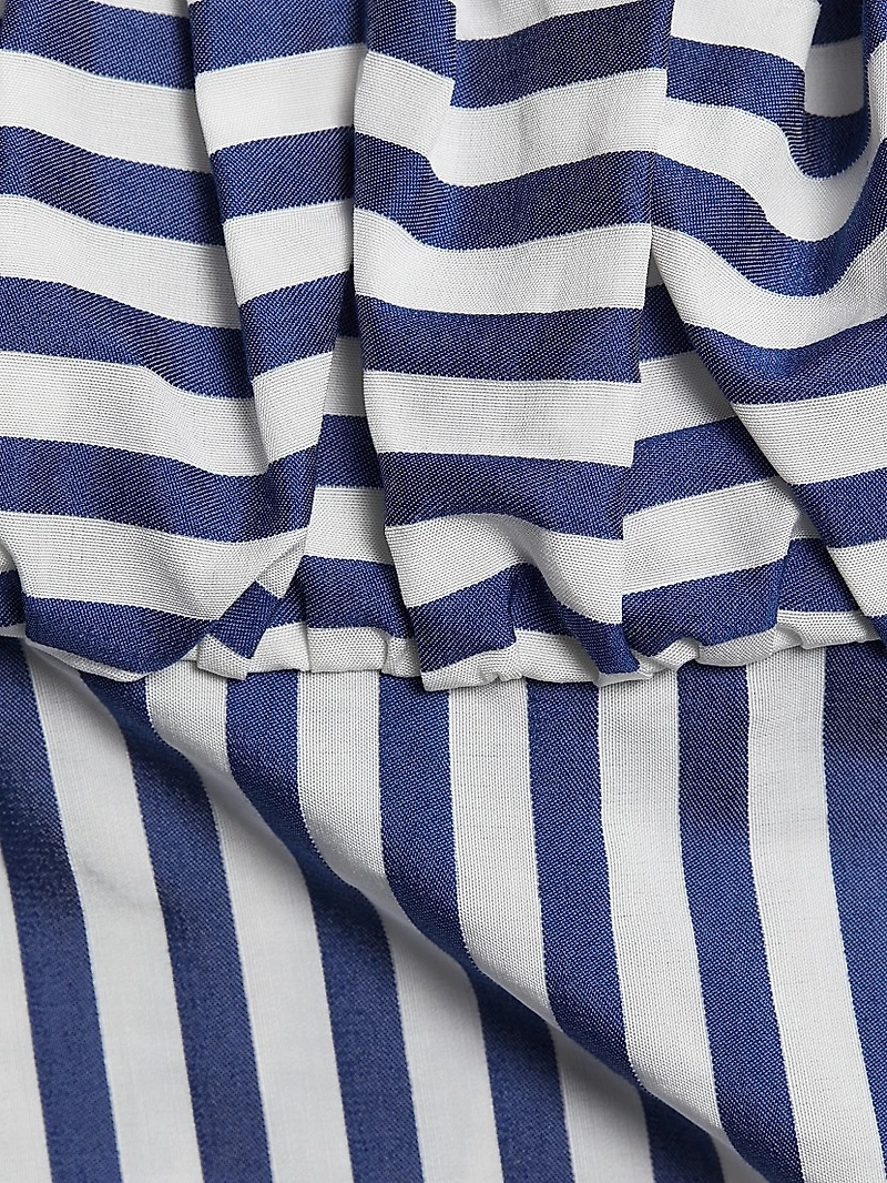 Cami Striped Cotton-Blend Maxi Dress