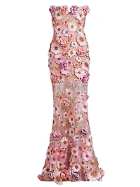 Jasmine Floral Gown