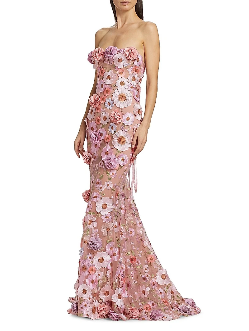 Jasmine Floral Gown