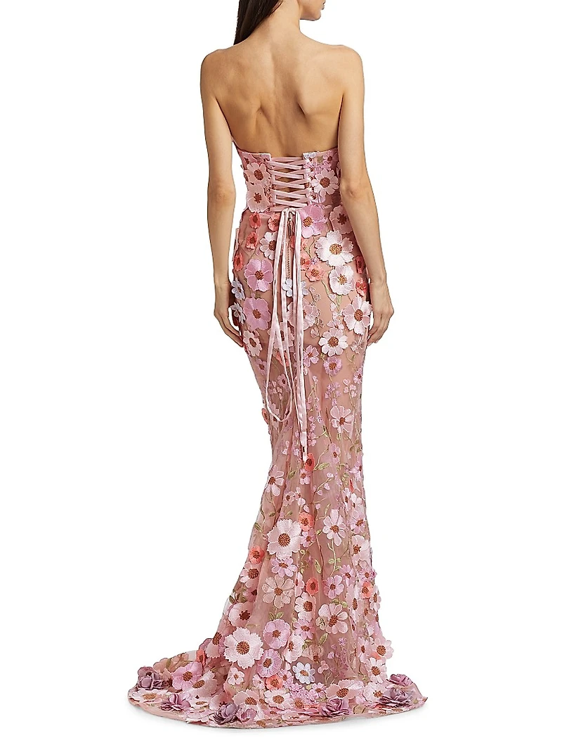 Jasmine Floral Gown