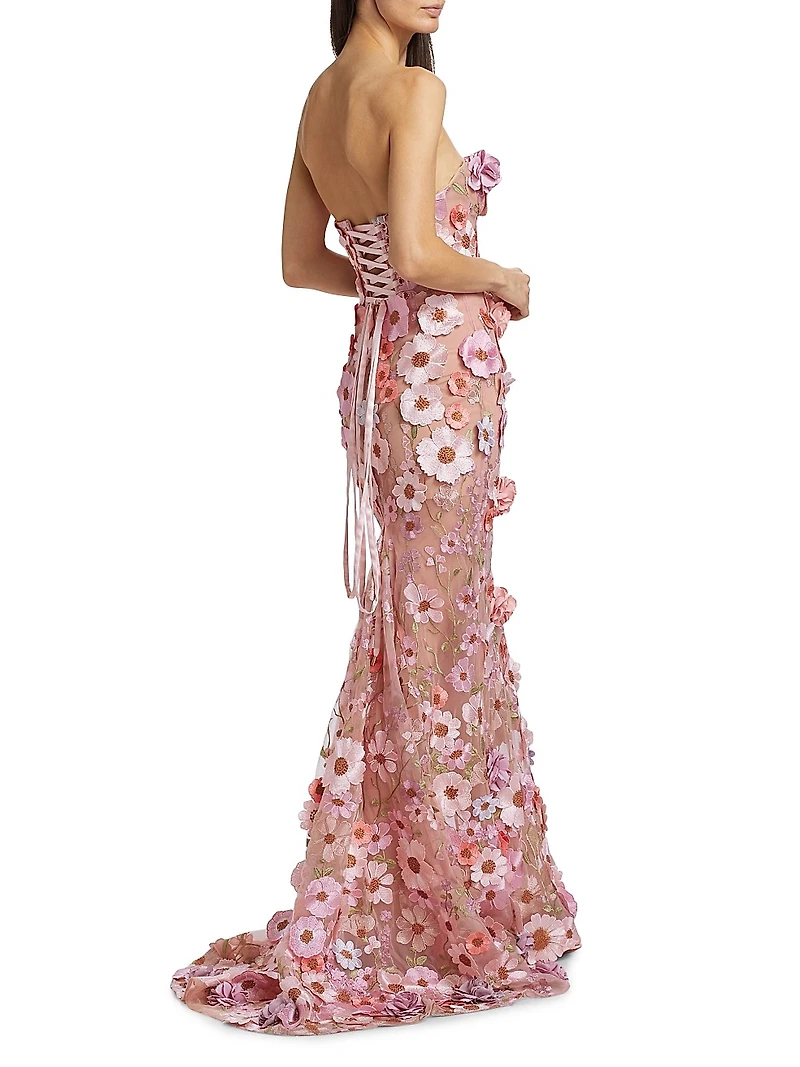 Jasmine Floral Gown