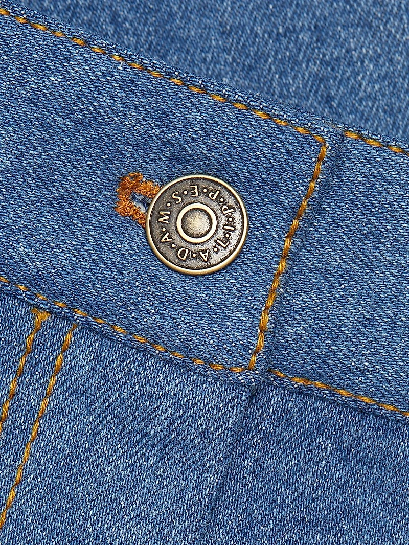 Deeda Stone Wash Denim Pants