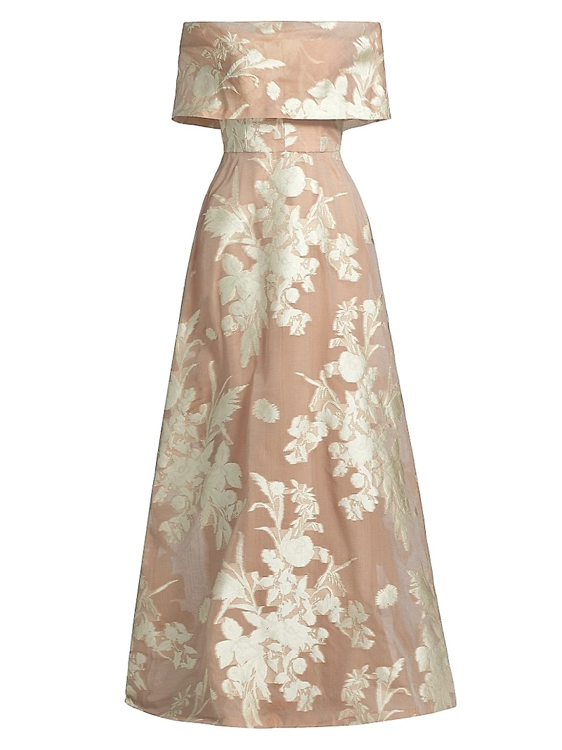 Deedie Off-The-Shoulder Gown