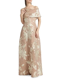 Deedie Off-The-Shoulder Gown