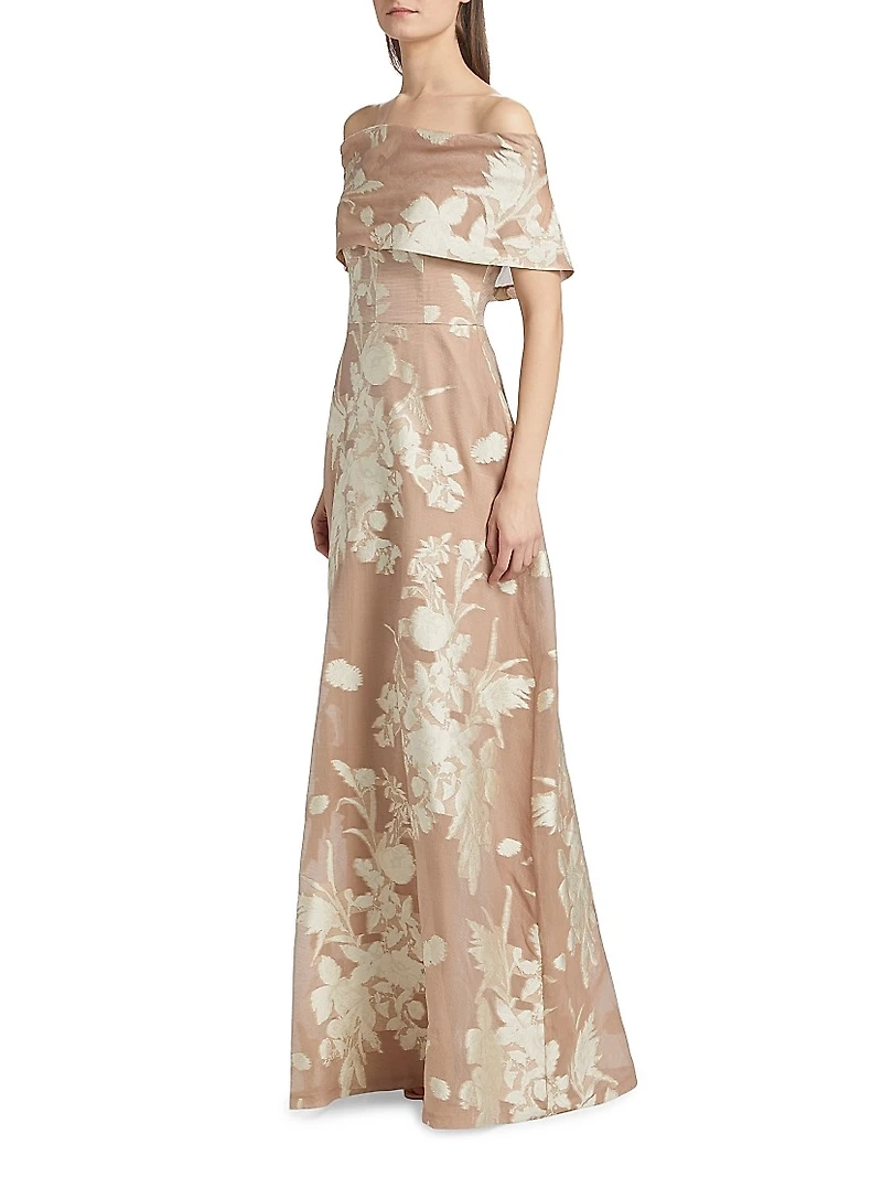 Deedie Off-The-Shoulder Gown