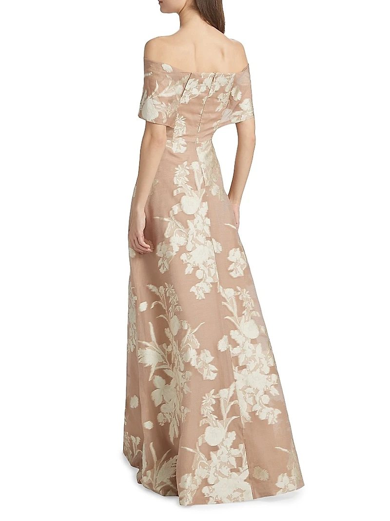 Deedie Off-The-Shoulder Gown