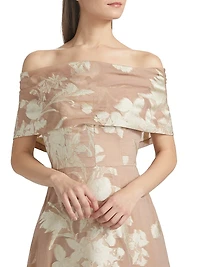 Deedie Off-The-Shoulder Gown