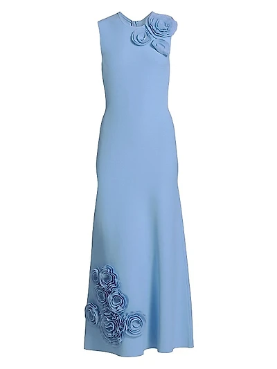 Floral Sleeveless Midi-Dress