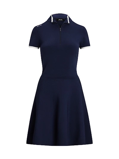 Sport Half-Zip Sweater Dress