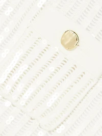 Cotton-Blend Rib-knit Miniskirt