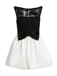 Tulle Fit & Flare Minidress