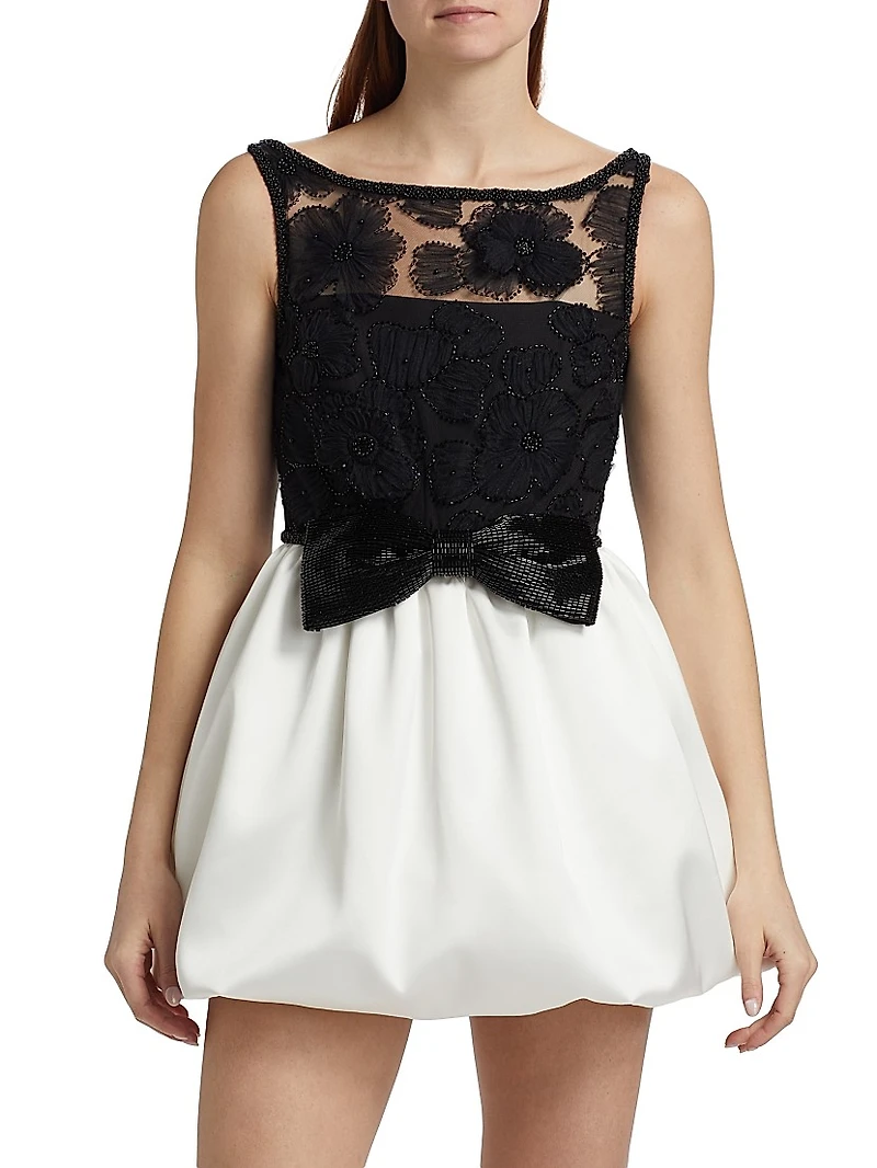 Tulle Fit & Flare Minidress