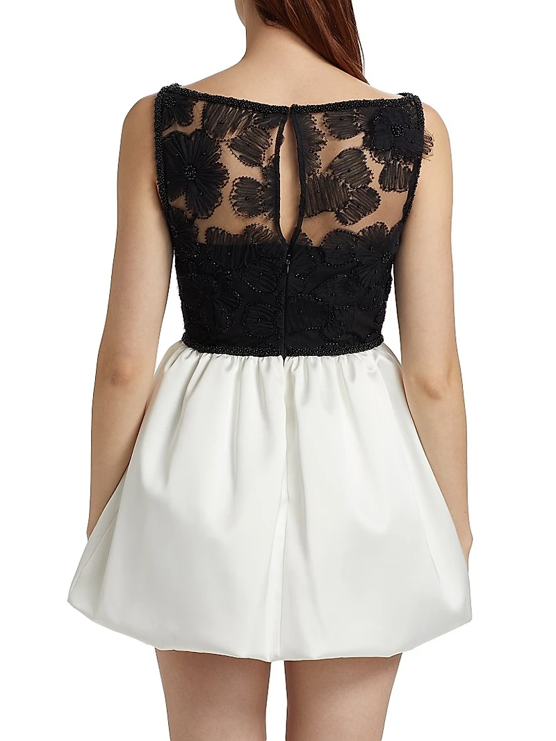 Tulle Fit & Flare Minidress