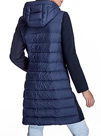Wool Blend Puffer Coat