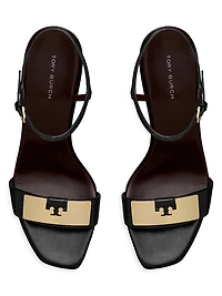 Gigi Leather Wedge Sandals
