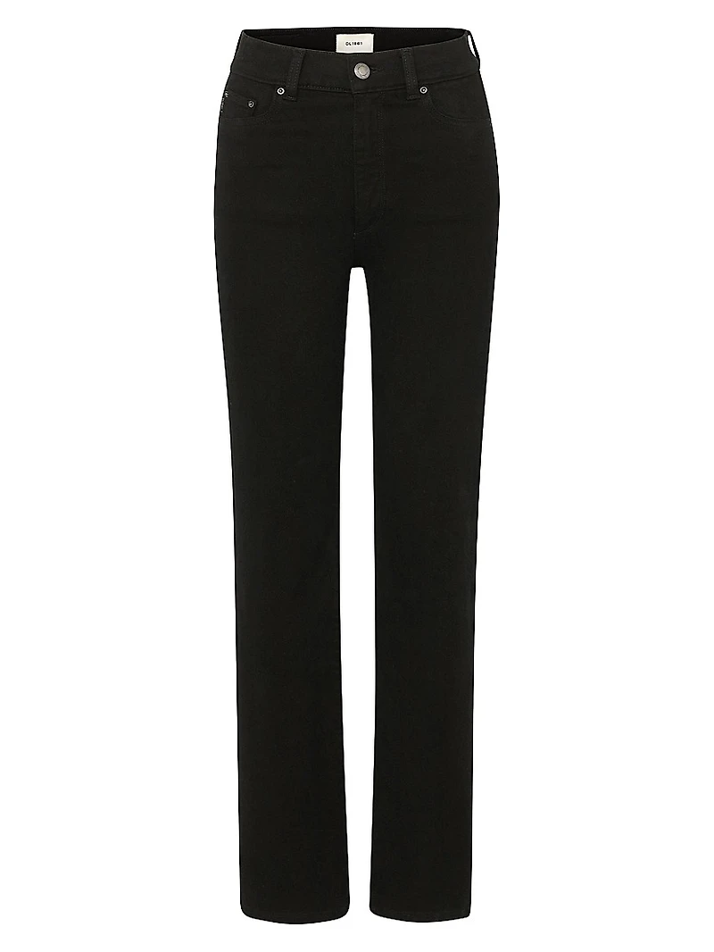 Halle Straight High Rise Instasculp Jeans