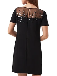 Kittany Sequin Sheath Dress