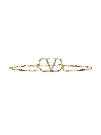VLogo Signature Chain Belt
