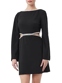 Sabia Rhinestone Minidress