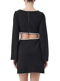 Sabia Rhinestone Minidress