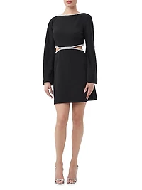 Sabia Rhinestone Minidress