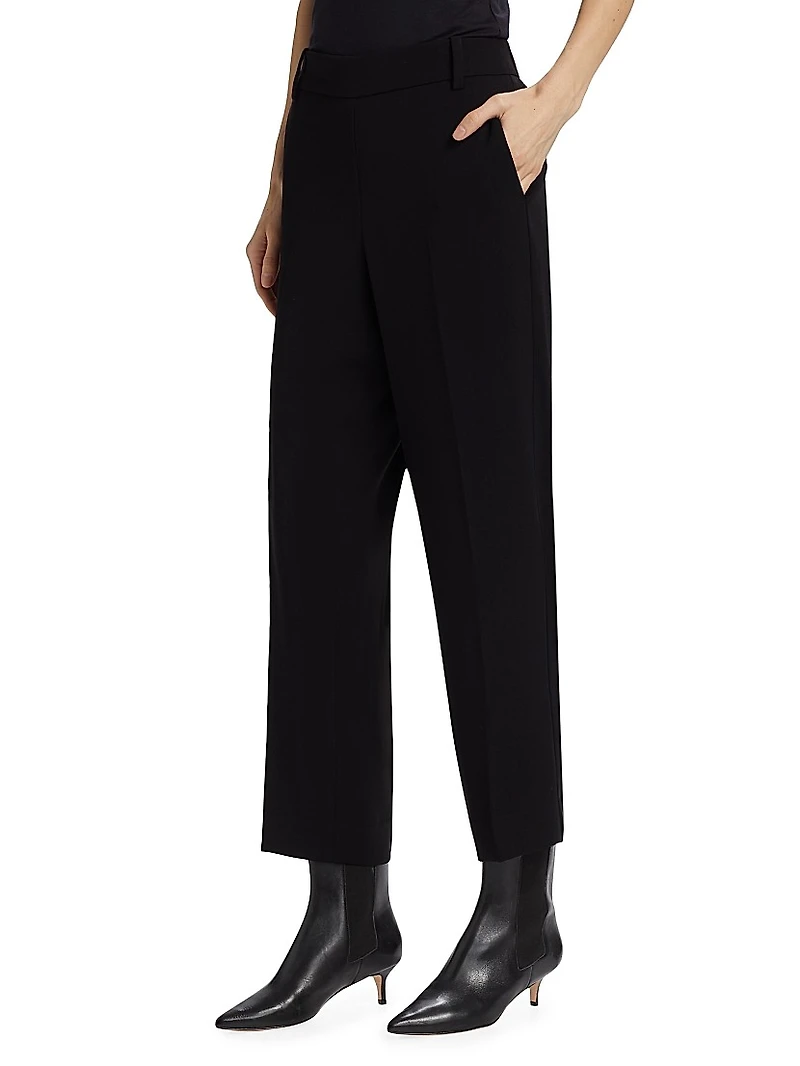 Mid-Rise Tapered Pants