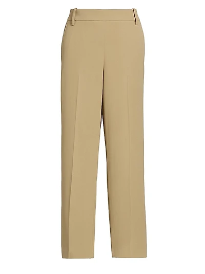 Mid-Rise Tapered Pants