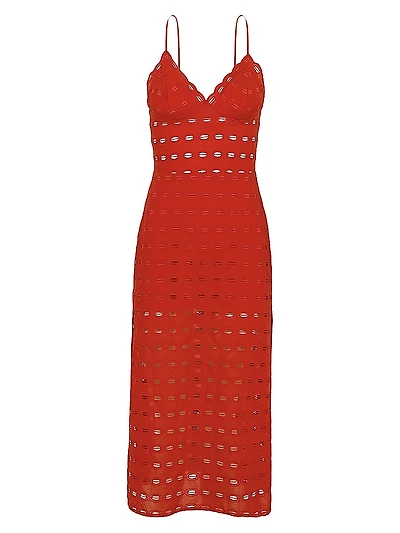 Sea Wanderer Raya Midi-Dress