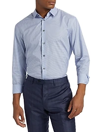 Mini Plaid Cotton Shirt